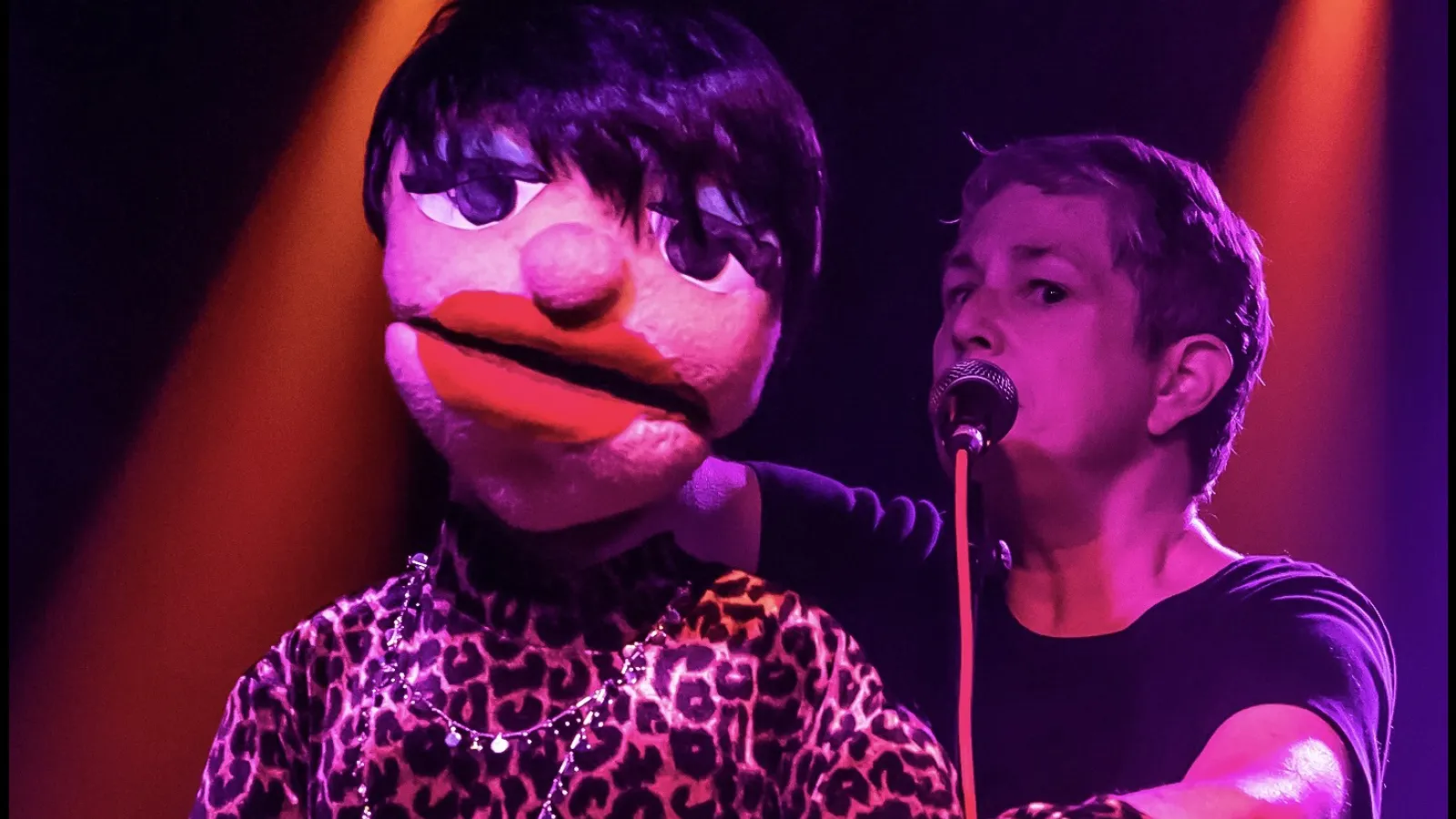 Beth Kattelman with puppet
