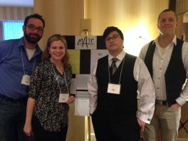 Geoffrey Wilson, Allison Brogan, Josh Patterson, and Max Glenn at The Mid-America Theatre Conference (MATC).