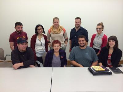 Grad Students with Pamela Howard