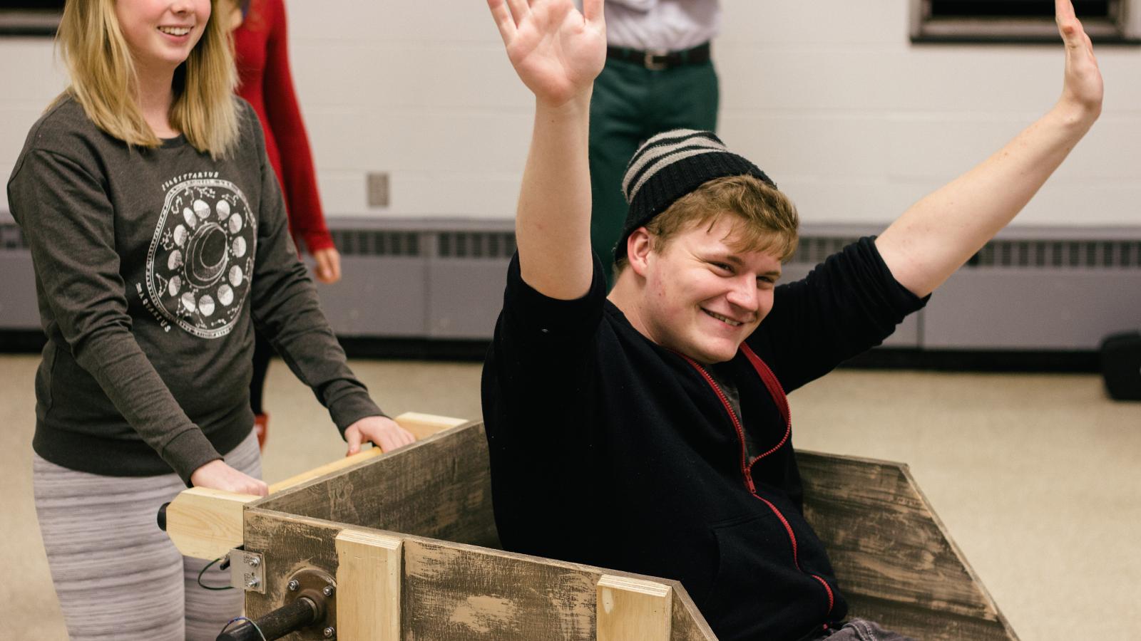 Rehearsal for A Midsummer Night's Dream